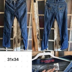 Cinch Women's Straight Leg Blue Jeans